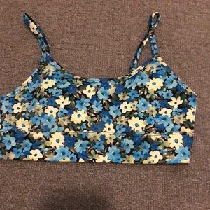 Floral Bikini Top